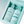 Load image into Gallery viewer, Two bottles of &#39;My Hair My Canvas&#39; shampoo and conditioner in a matching turquoise box.
